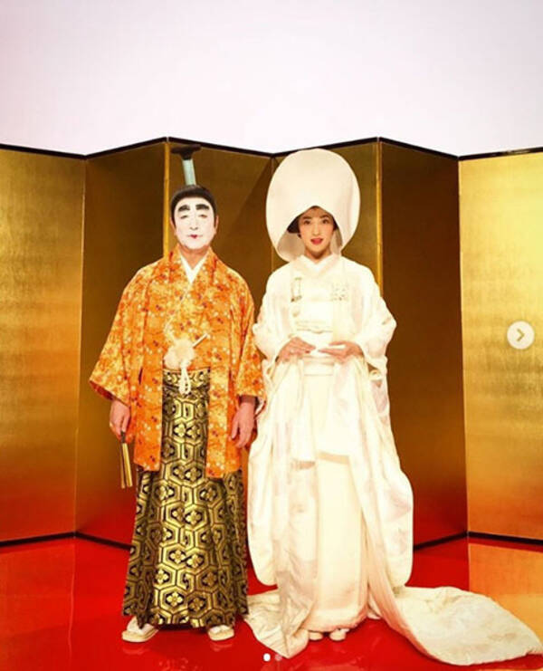 中村アン バカ殿様扮する志村さんとの 結婚写真 披露 エキサイトニュース
