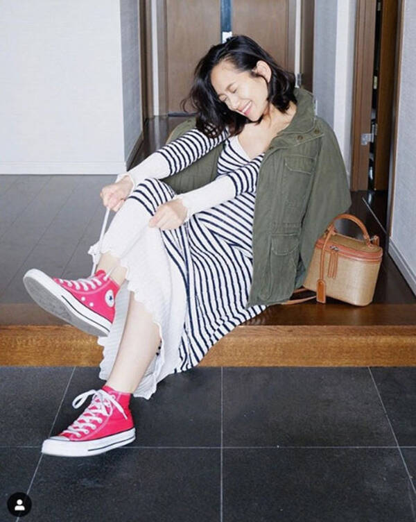 武智志穂の 妊婦あるある に共感 靴紐を結ぶのが大変 寝返りをうつのも一苦労 年4月27日 エキサイトニュース