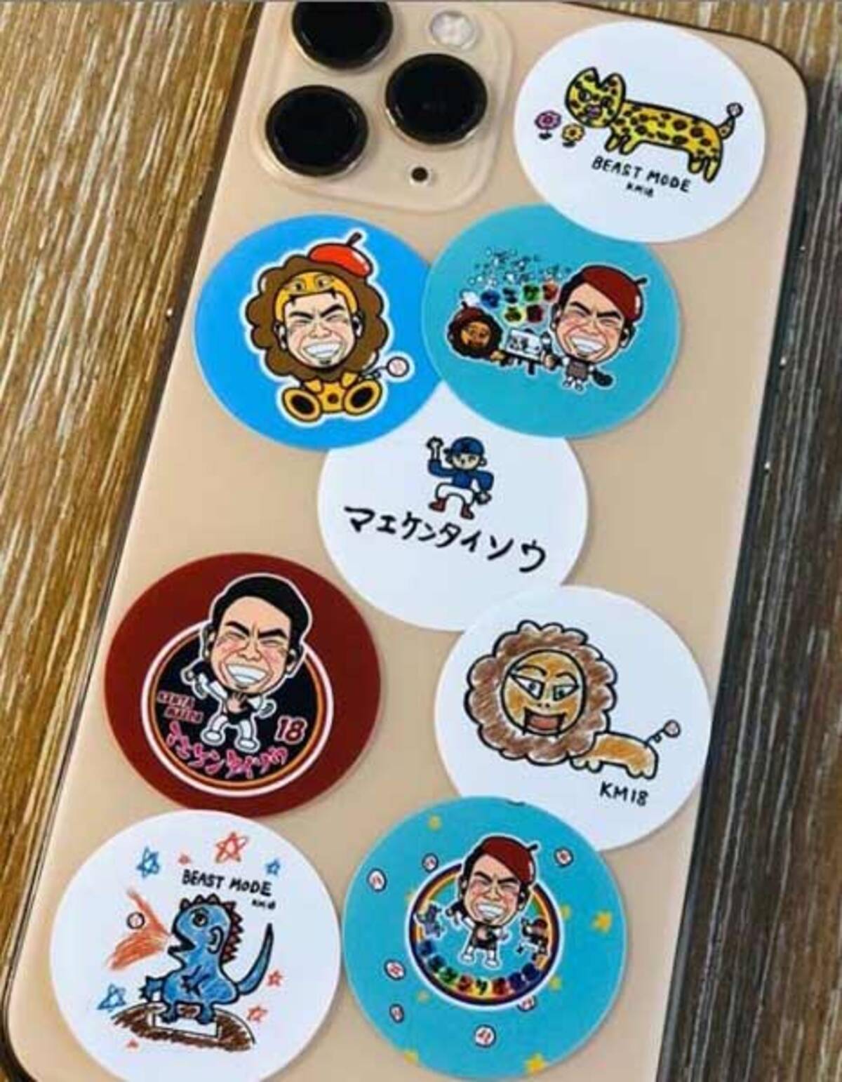 マエケン画伯グッズ 第１弾 マエケンシール に商品化望む声 年4月28日 エキサイトニュース