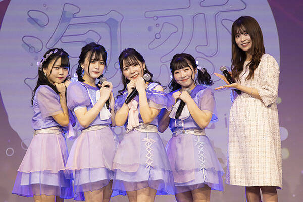 元ｈｋｔ冨吉明日香プロデュース 泡恋 がライブデビュー 双葉ゆめ みんなと一緒に弾けたい 年8月31日 エキサイトニュース