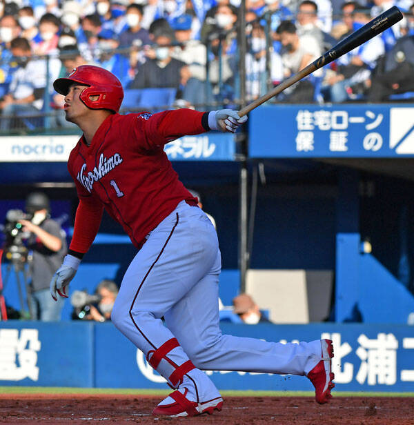 広島の主砲 鈴木誠也 井納のフォークを左前に運ぶタイムリー 年10月24日 エキサイトニュース