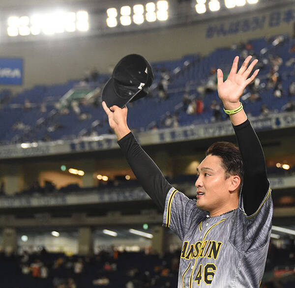 阪神が 鬼門 東京ドームでカード初勝ち越し 無四球完投の秋山 制球の良さは自分の特長 年10月25日 エキサイトニュース