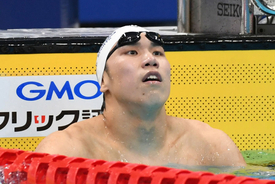 【競泳】〝カツオ〟松元克央が２００メートル自で優勝　タイム不本意も…成長実感