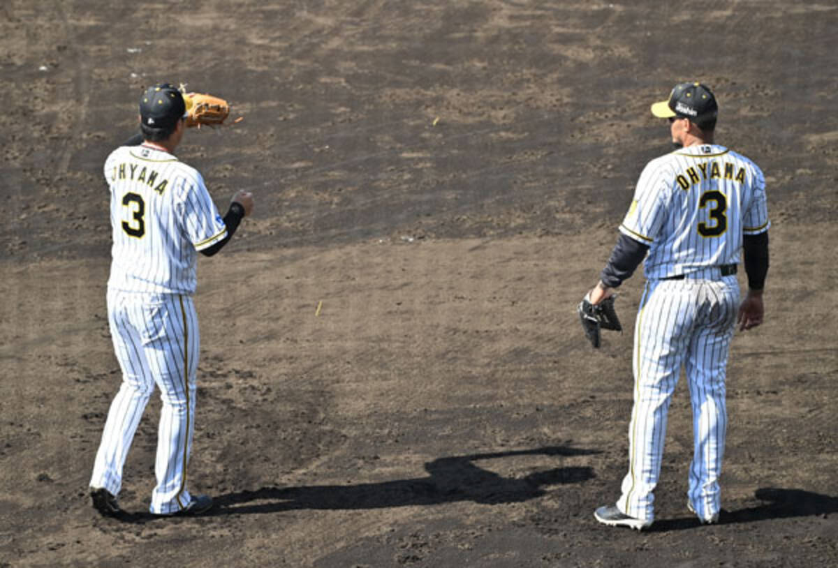 常習犯 の阪神 マルテ 今度は主砲 大山のユニホームで練習 2021年2月22日 エキサイトニュース