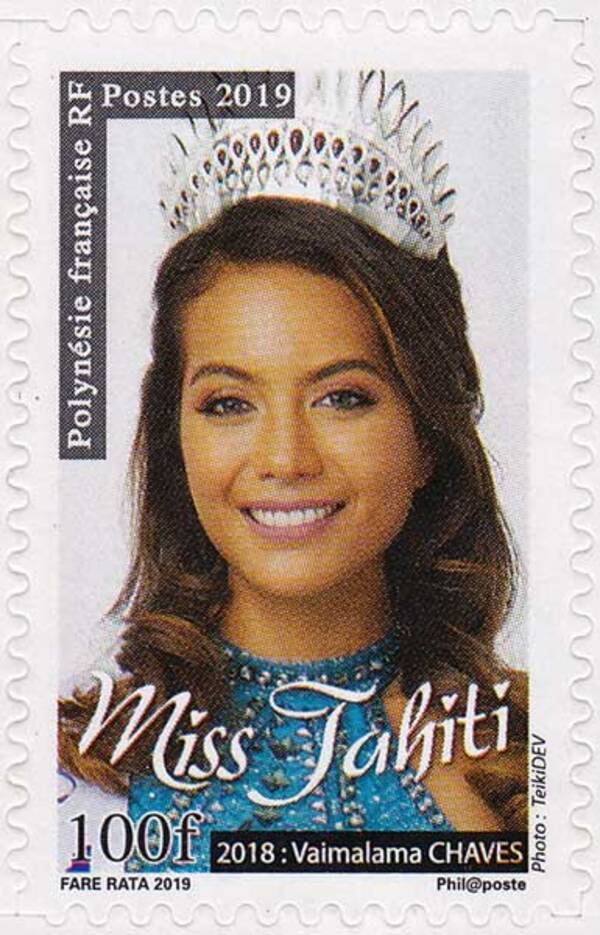 切手美人ｉｎザ ワールド ２０１９年 フランス領ポリネシア ミス タヒチからミス フランスへ 21年3月21日 エキサイトニュース
