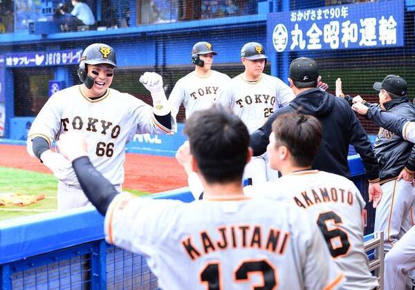巨人 原監督も高評価 豪快３ランの香月が ガムシャラ を連呼する理由は 21年4月17日 エキサイトニュース