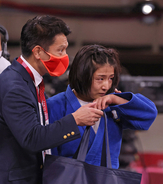 【柔道】芳田司  女子５７キロ級銅メダルにも「悔しいです。金メダルを目指していたんで…」