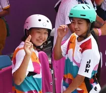 スケボー１３歳 西矢椛の 最新記録 に早くも名言の予感 21年7月26日 エキサイトニュース