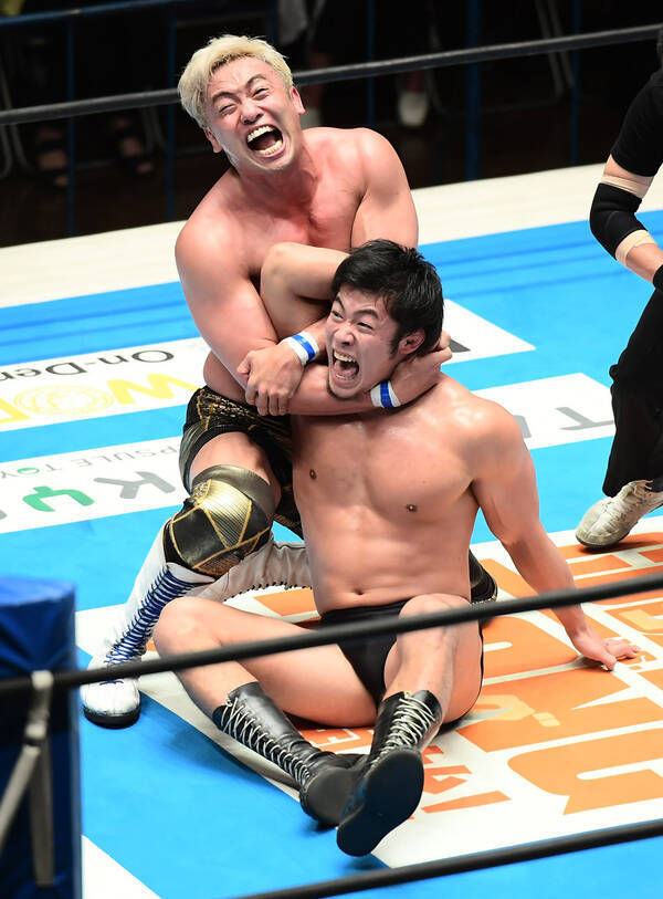 新日本 若獅子 上村優也 辻陽太 壮行試合でオカダ 内藤から手厳しいはなむけ 21年8月2日 エキサイトニュース