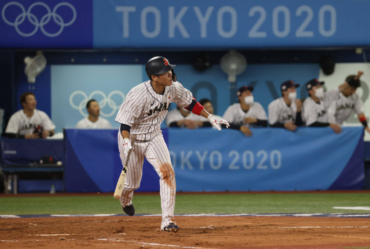 侍ジャパン 絶好調 坂本勇人 先制生還に歓喜の嵐 さすが日本のショート 21年8月2日 エキサイトニュース