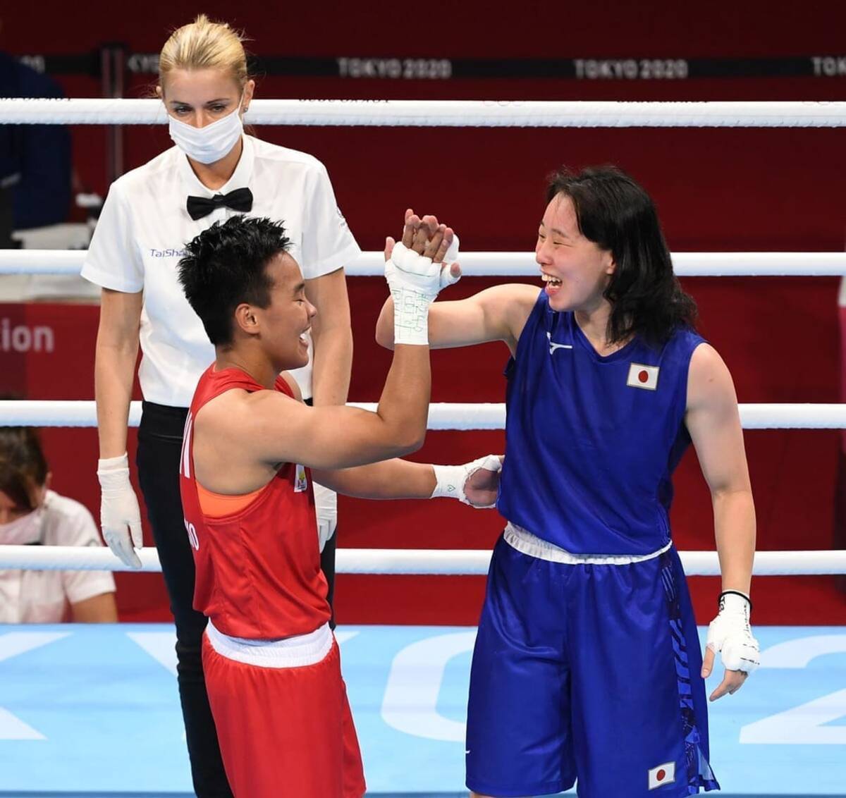 ボクシング 金メダル入江聖奈 ｏｊｉｇｉ で日本の礼節を世界に知らしめた 21年8月4日 エキサイトニュース