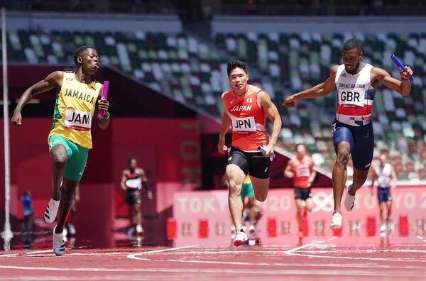 陸上 リレー侍 ２つの不安 解消 多田修平 もっと攻めたバトンと走りで金メダル目指す 21年8月6日 エキサイトニュース