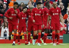 南野拓実が豪快ボレー弾で2戦連発 リバプールがボローニャとプレシーズンマッチ 枚 21年8月7日 エキサイトニュース