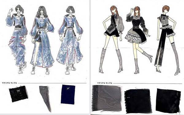 服飾学生がステージ衣装をデザイン 製作 芸能事務所がアイドル 学生支援の新プロジェクト 21年9月6日 エキサイトニュース
