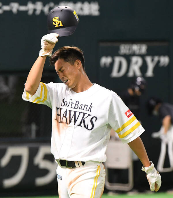 ９回サヨナラ場面で鷹 釜元が走塁死 工藤監督 次は柳田君ですよねというのも結果論 2021年9月16日 エキサイトニュース