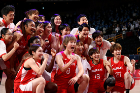 【バスケット】東京五輪銀メダルの女子日本代表がアジアカップで日韓戦