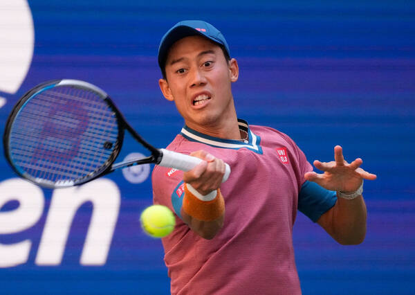 bnpパリバop 錦織圭 球足遅いコートに四苦八苦も初戦突破 最後はいいプレーができた 2021年10月8日 エキサイトニュース