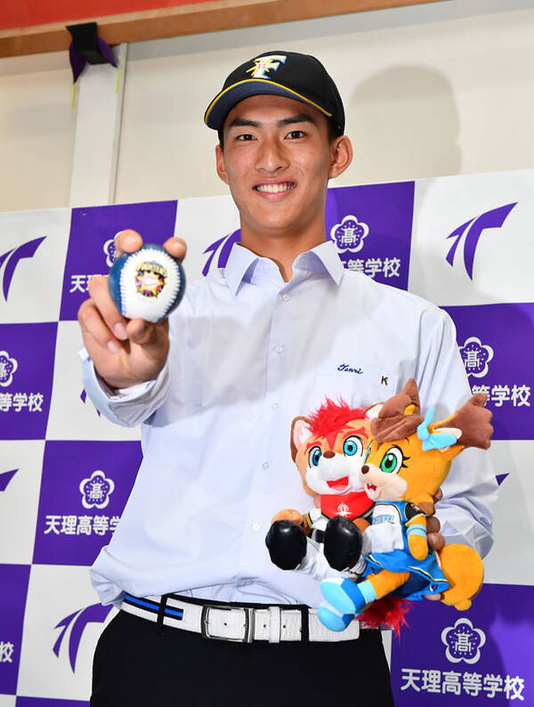 ドラフト会議 天理 達は日本ハム１位 日本でやりたいのはあそこ と新球場もチェック済み 21年10月11日 エキサイトニュース