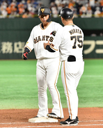 巨人・中田が９月末以来のスタメン起用　前日に代打で安打