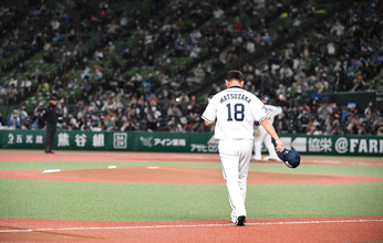 西武・松坂大輔が四球の引退登板に笑顔「ファンの皆さんの拍手に感動しました」