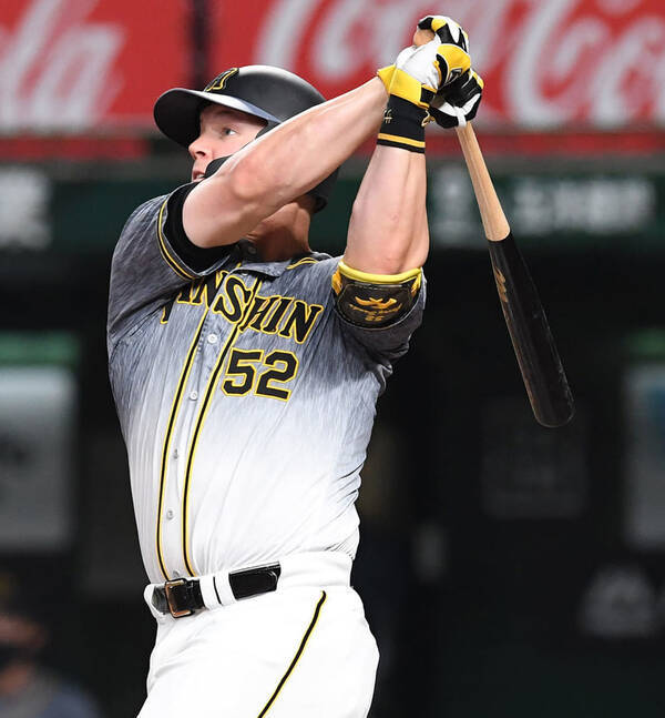 阪神 サンズが久々の一発でｃｓベンチ入りをアピール しっかり捉えることができた 21年11月4日 エキサイトニュース