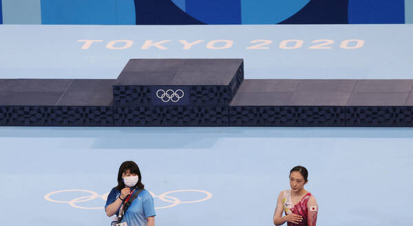 東京五輪〝栄光の表彰台〟がアナタの街に…橋本会長「こんな素晴らしいことはない」