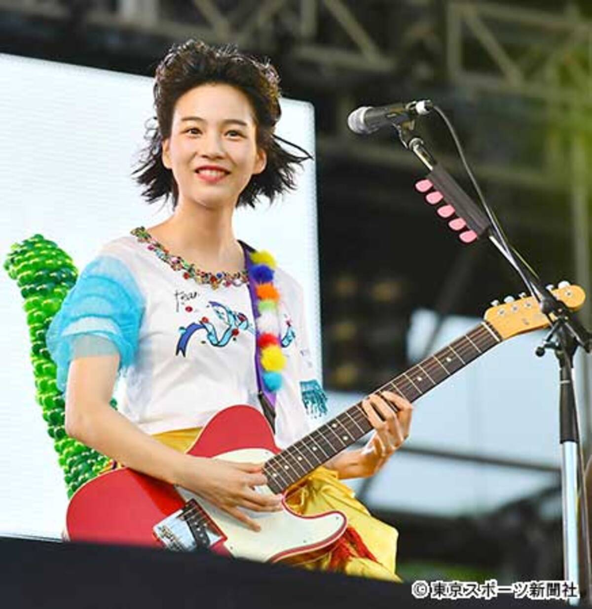 のん ロックフェスで歌手初ステージ タイムマシンにおねがい 熱唱 17年8月6日 エキサイトニュース