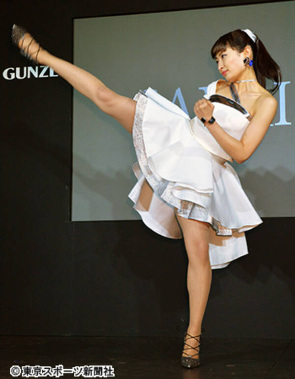 武田梨奈 スタイル維持の秘訣は ひも蹴り１００発 18年1月31日 エキサイトニュース
