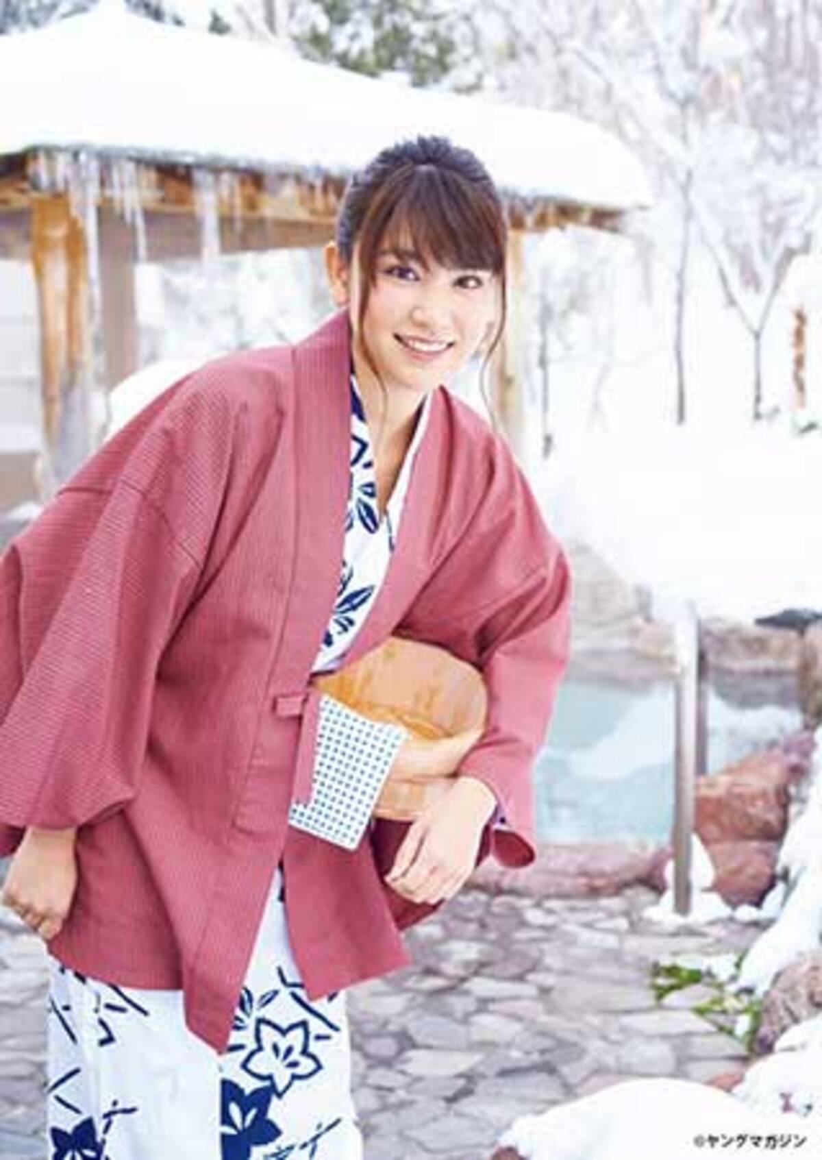 モグラ女子 久松郁実 露天風呂で ｈｏｔ な浴衣ショット披露 2018年2月20日 エキサイトニュース