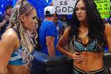 「【ＷＷＥ】ジュリア　相棒キアナ・ジェームズとさらに亀裂…タッグ戦惨敗後もバックステージで口論」の画像1