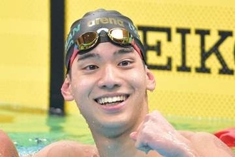【競泳】村佐達也 200m自由形で３連覇　リレーでメダル獲得へ「先頭に立って引っ張っていく」