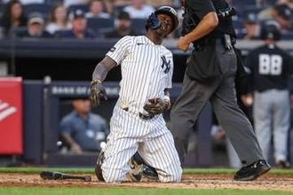 【ＭＬＢ】ヤンキースのチザムが衝撃の自打球股間直撃で恥辱交代「最も痛ましい形」と米メディア