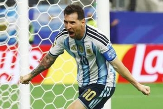 【北中米Ｗ杯】〝神の子〟メッシが２得点　Ｗ杯最多ゴール記録を更新「才能に期限などない」