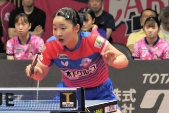 【卓球】張本美和　シングルス２勝「本当に緊張した」ビクトリーマッチで神奈川勝利に貢献