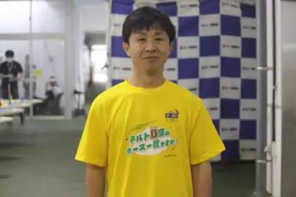 【浜名湖ボート・ＳＧオールスター】菅章哉がチルト３度から０度に方向転換　Ｔシャツも応急処置