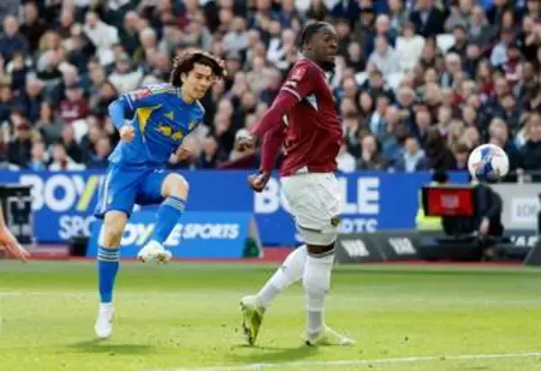 リーズ田中碧が先制弾　ＰＫ戦制しＦＡカップ準決勝進出…今季公式戦４得点目