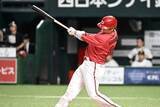 「【広島】坂倉将吾が連続適時打「点になったので良かった」新井監督「いいバッティングだった」」の画像1
