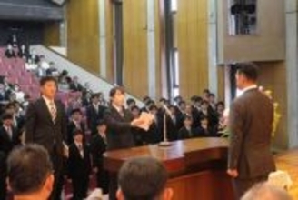 【競輪】131、132回生の入所式　神山雄一郎所長「苦労や困難を同期の仲間と乗り越えてほしい」