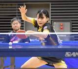 「【卓球】１２歳・松島美空　石田心美との中学生対決に敗戦「まだあまり強くなれていない」」の画像1