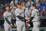 「【ＭＬＢ】ヤンキースの打線が歴史的爆発　24安打６本塁打15得点　球団史上初先発全員２安打以上」の画像1