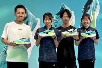 【駅伝】〝シューズ戦争〟でミズノが覇権奪回に自信「今までとは比べ物にならない人数に…」