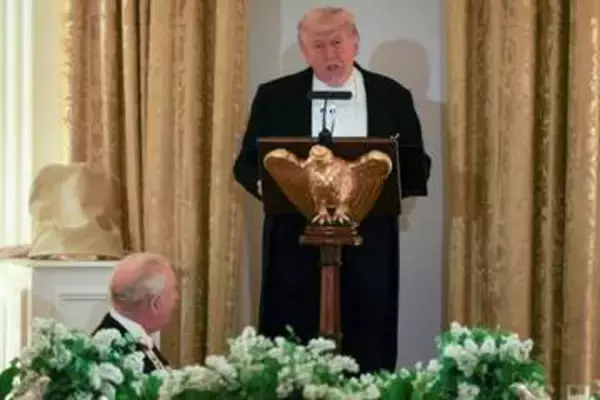 ホワイトハウスがトランプ大統領を「キング」を記したことに英王室ファン批判