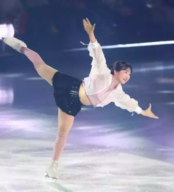 【フィギュア】中井亜美　ミラノ五輪のＳＰ曲＆家入レオとのコラボ曲披露　会場からは歓喜の声