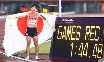 【陸上】落合晃が日本勢６４年ぶり金メダル「まだまだ走り込みも足りない」１５００＆３０００ｍで鍛錬の意向