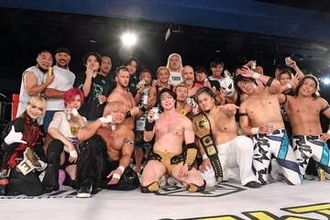 【ＤＤＴ】新宿ラスト…ビアガーデンプロレス大団円！　HARASHIMAは〝ごんぎつね〟披露