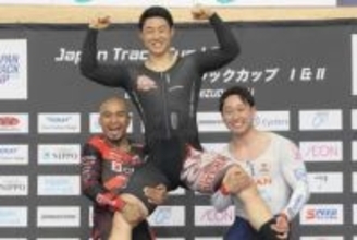 【自転車競技・ジャパントラックカップⅡ】中野慎詞が窪木先輩の助言を武器にＶ「窪木さんとの秘密」