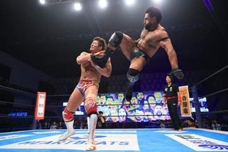 【新日本・Ｇ１】上村優也がドリラ・モロニーに２敗目も再戦熱望「絶対どこにも行くなよ！」