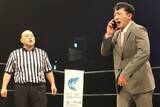 「【ドラゴンゲート】試合中でも電話対応！〝戦うサラリーマン〟新橋二郎独占インタビュー」の画像1