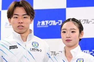【フィギュア】〝ゆなすみ〟が木下杯を出場辞退　長岡柚奈が交通事故で左足を骨折「悔しい気持ち」