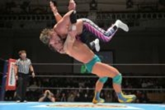 【新日本・ＮＪＣ】ＳＴＲＯＮＧ王者ボルチン・オレッグが初戦突破「最強のレスラーになるためにここにいる」